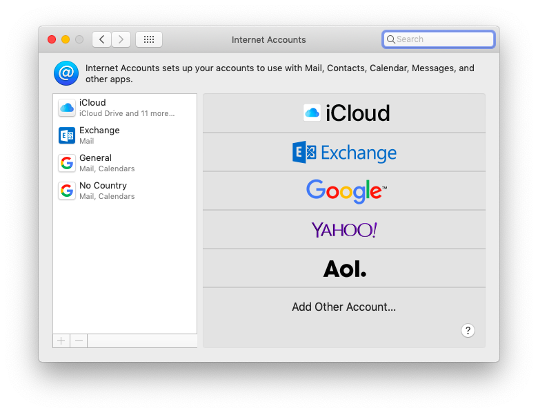 apple client for mac to syn icloud